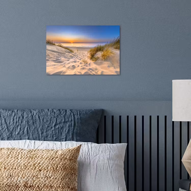Poster - Duin - Zonsondergang - Horizon - Strand - Gras — 3