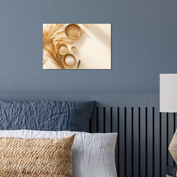 Poster - Granen - Hout - Kom - Beige — 3