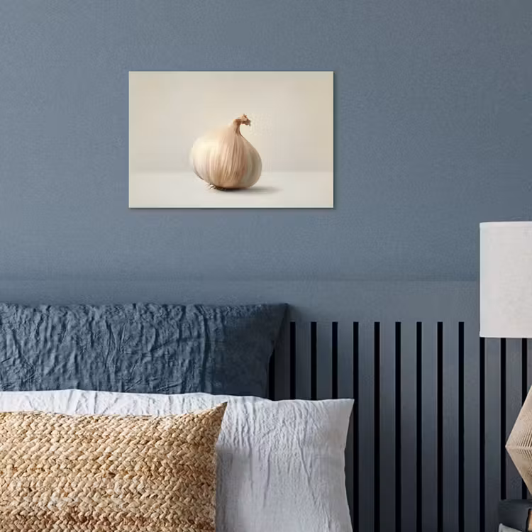 Poster - Knoflook - Natuurlijk - Beige — 3
