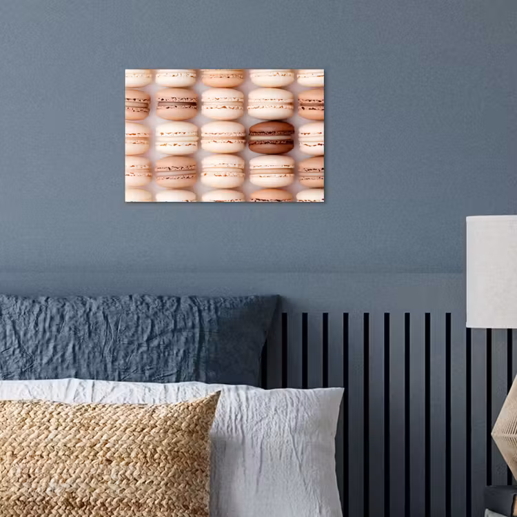 Poster - Macarons - Beige - Bruin — 3