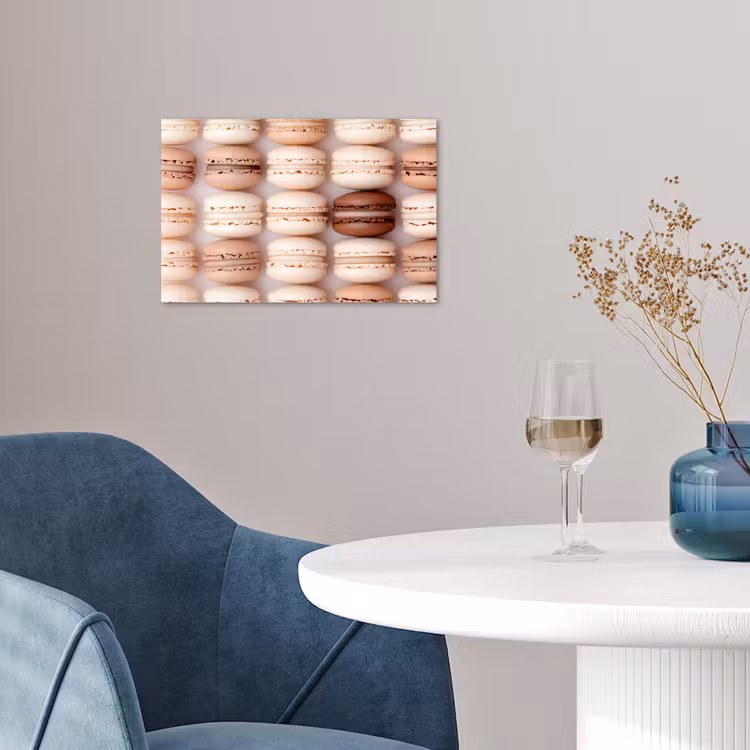 Poster - Macarons - Beige - Bruin — 4