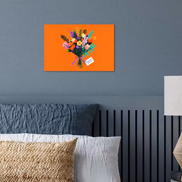 Poster - Kaartje - Boeket - Bloemen — 3