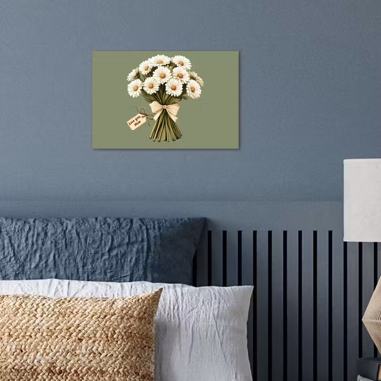 Poster - Lint - Boeket - Groen - Quote — 3