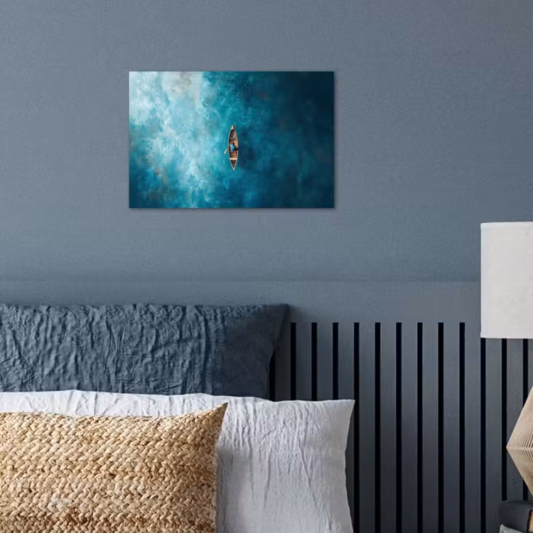Poster - Bootje - Water - Blauw — 3