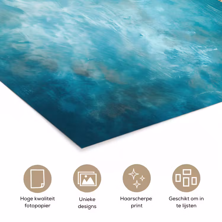 Poster - Bootje - Water - Blauw — 5
