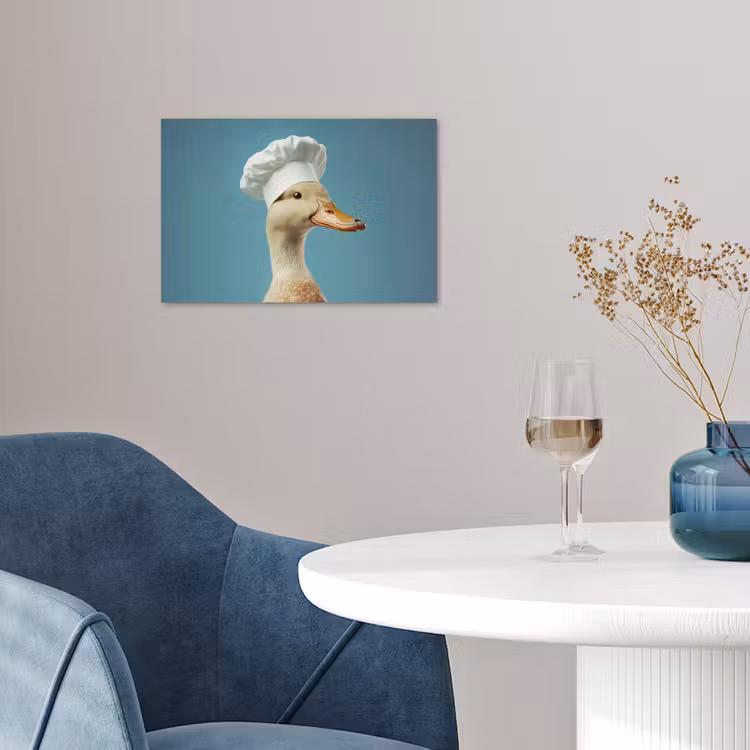 Poster - Eend - Koksmuts - Cute - Vogel — 4