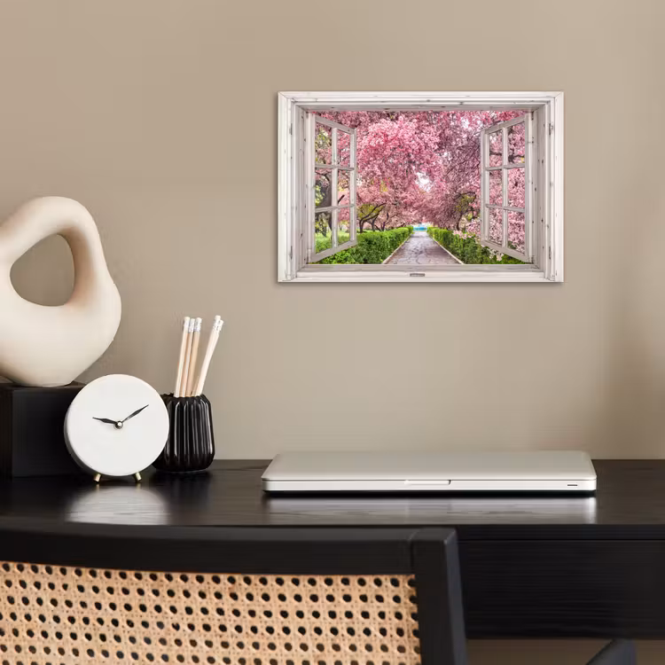 Poster - Japans - Sakura - Bloesem - Boom - Bloesem takken - Doorkijk — 2