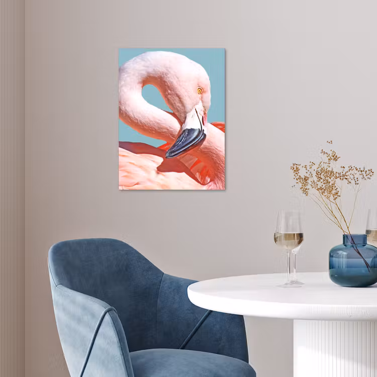 Poster - Close-up flamingo — 4