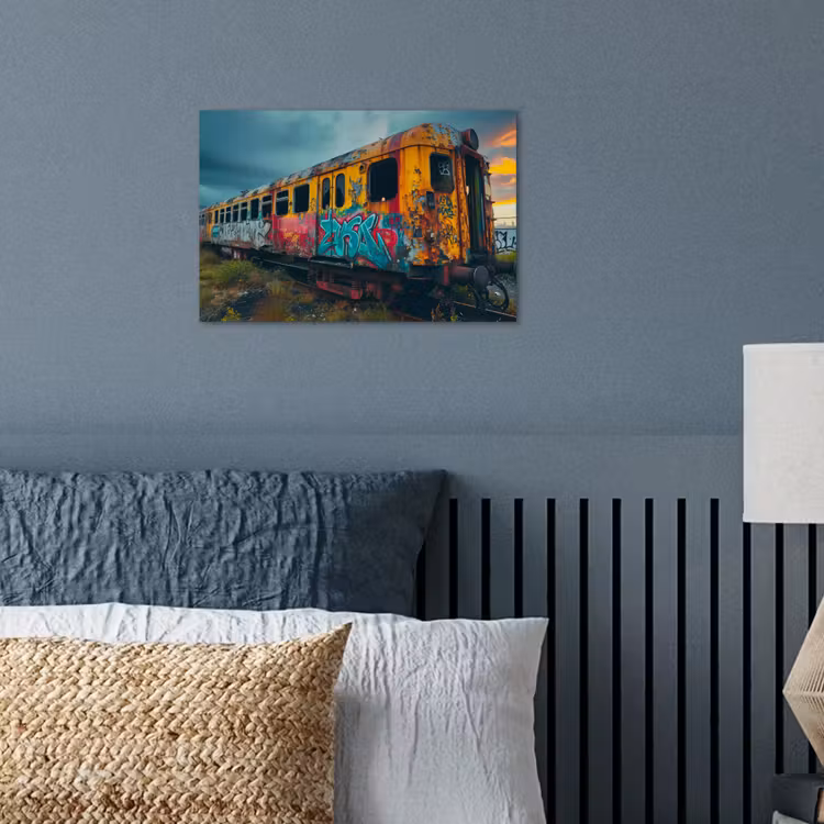 Poster - Graffiti - Trein - Street art - Verlaten — 3