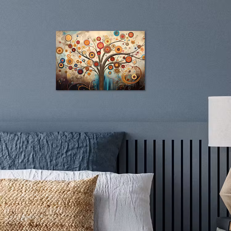 Poster - Boom - Tree of life - Kleur — 3