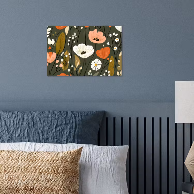 Poster - Bloemen - Illustratie - Groen — 3