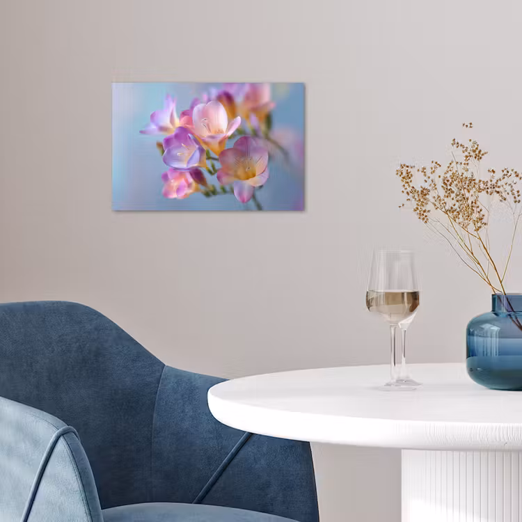 Poster - Bloemen - Paars - Overloop - Meeldraden — 4