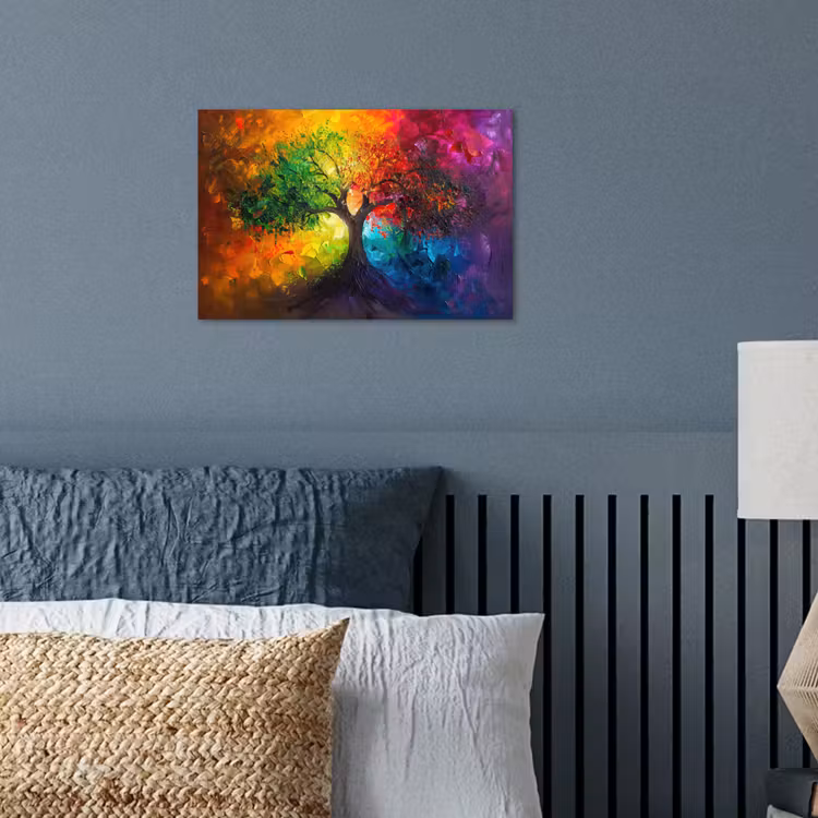 Poster - Boom - Kleurrijk - Modern - Abstract — 3
