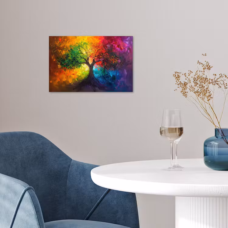Poster - Boom - Kleurrijk - Modern - Abstract — 4