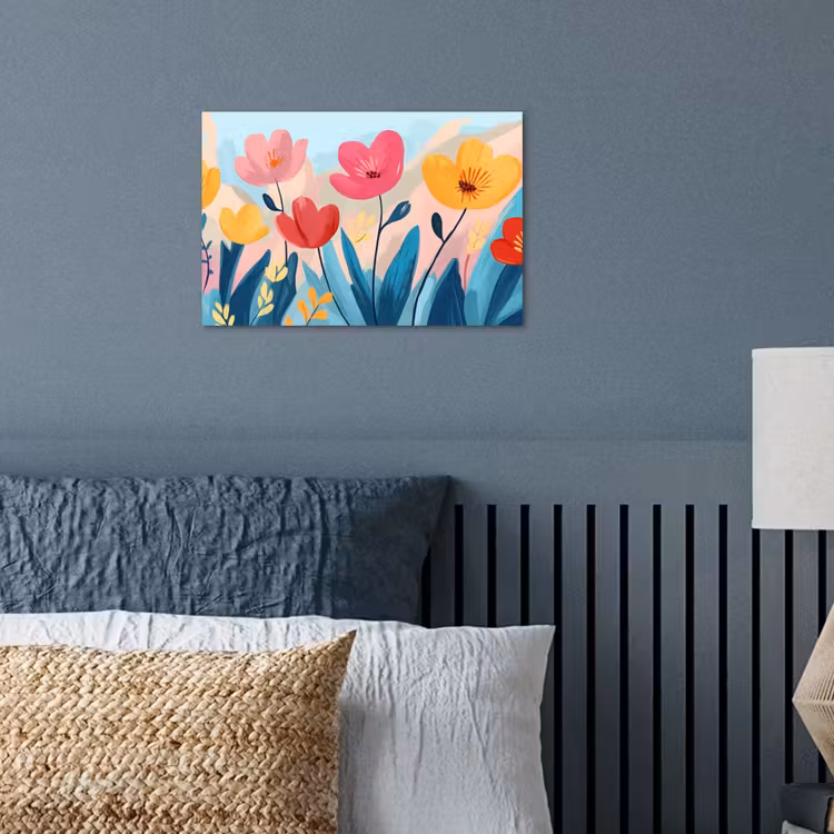 Poster - Illustratie - Bloemen - Kleurrijk — 3