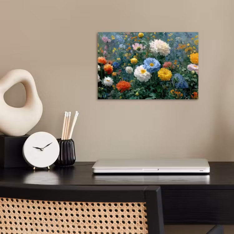 Poster - Close-up - Veld - Bloemen - Kleurrijk — 2