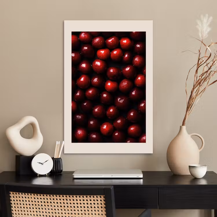 Poster - Kersen - Rood — 2