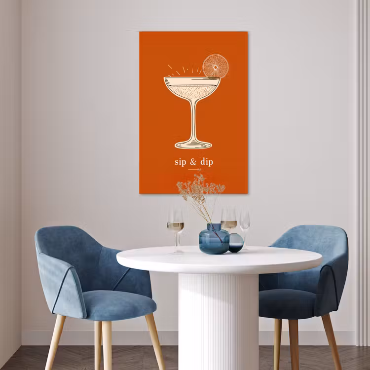Poster - Cocktail - Oranje - Zomer - Quote — 4