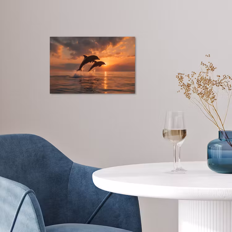 Poster - Dolfijnen - Zee - Realistisch — 4