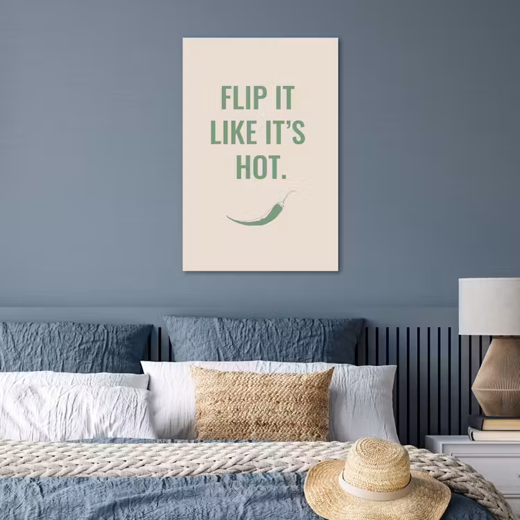 Poster - Groen - Quote - Zomer - Chilipeper — 3
