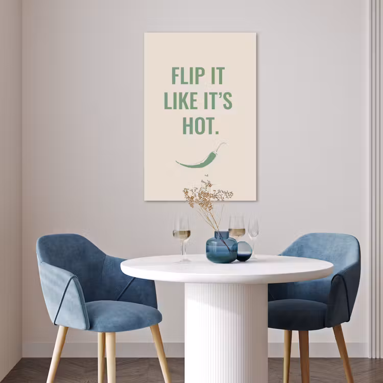 Poster - Groen - Quote - Zomer - Chilipeper — 4
