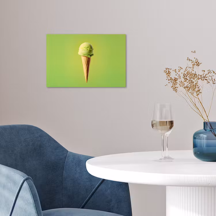 Poster - Hoorntje - Schepijs - Groen — 4