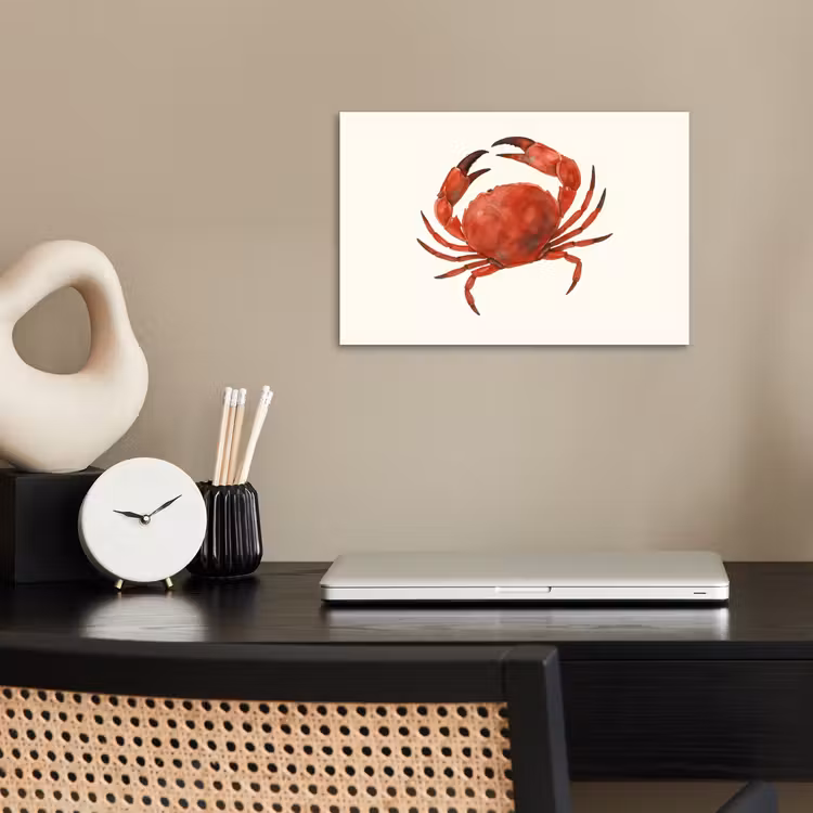 Poster - Krab - Felrood - Poten — 2