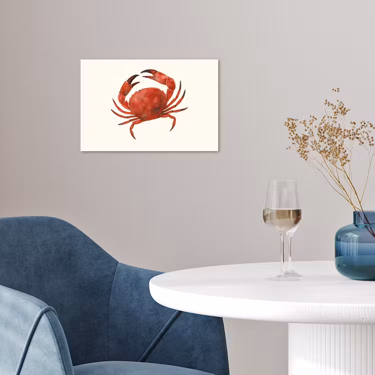 Poster - Krab - Felrood - Poten — 4