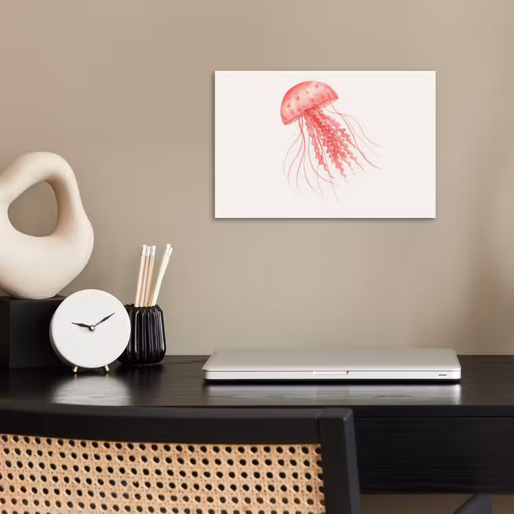 Poster - Kwal - Tentakels - Roze — 2