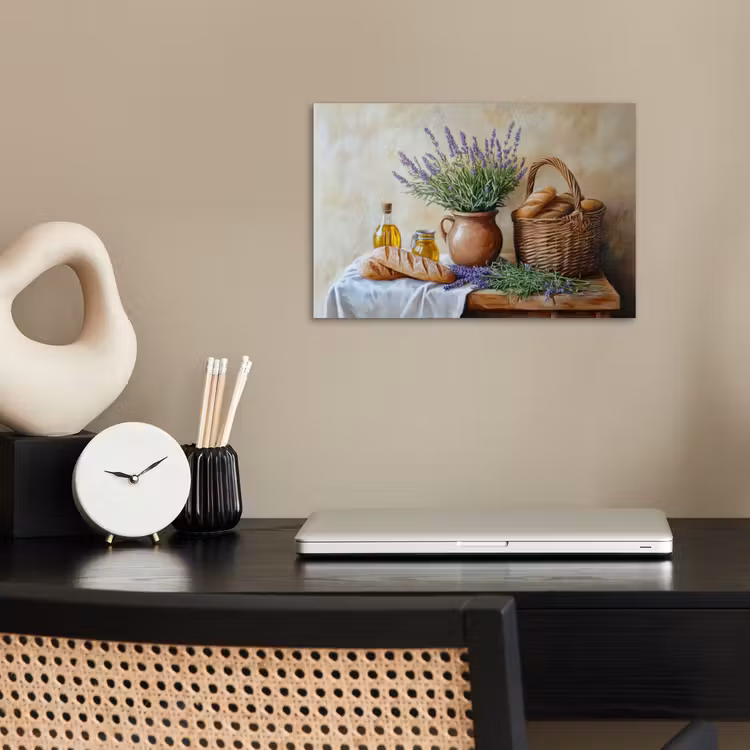 Poster - Lavendel - Brood - Stilleven — 2