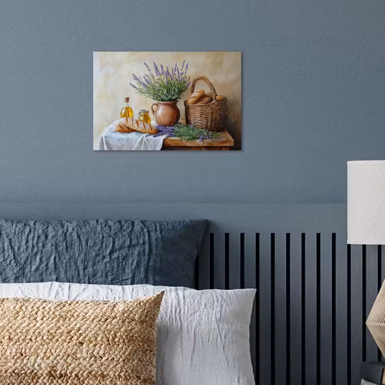 Poster - Lavendel - Brood - Stilleven — 3