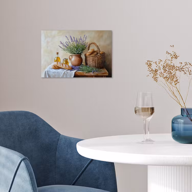 Poster - Lavendel - Brood - Stilleven — 4