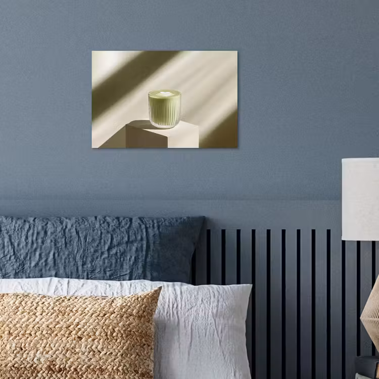 Poster - Matcha - Glas - Groen - Minimalistisch — 3