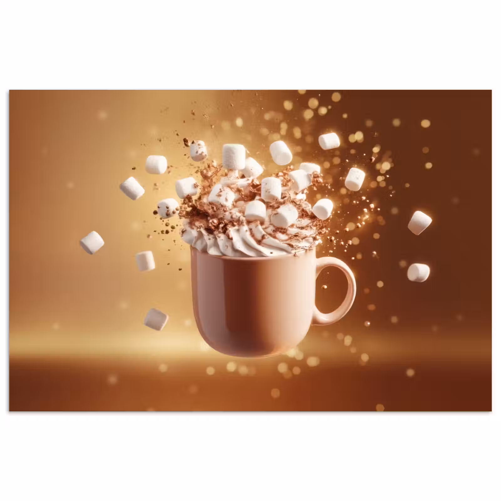 Poster - Chocomelk - Drinken - Warm - Bruin — 1