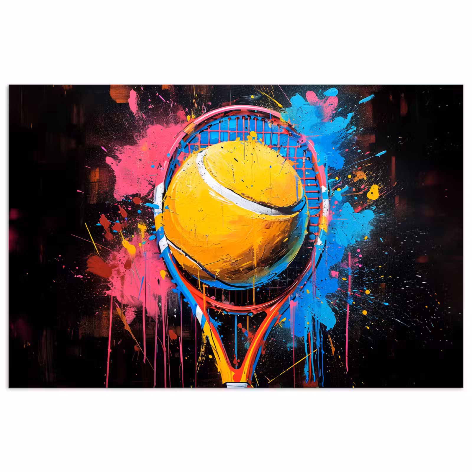 Poster - Graffiti - Tennis - Sport - Racket — 1