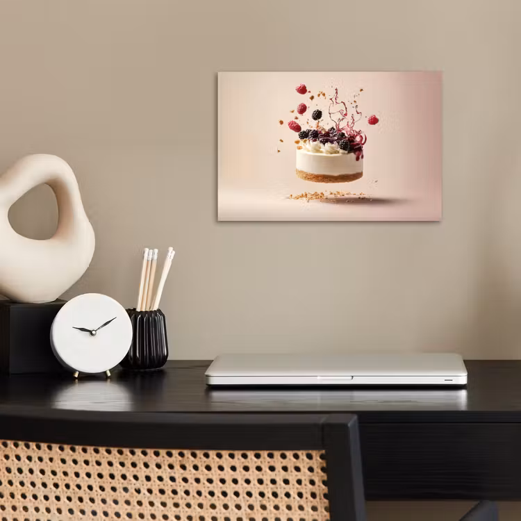 Poster - Cheesecake - Eten - Roze - Taart — 2