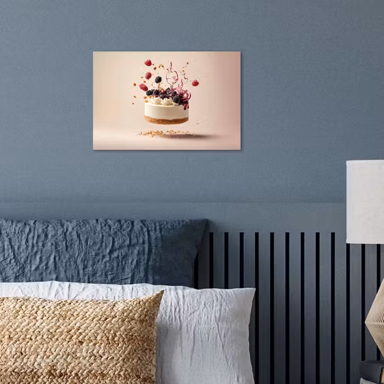 Poster - Cheesecake - Eten - Roze - Taart — 3