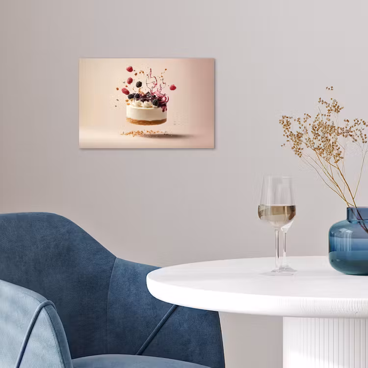 Poster - Cheesecake - Eten - Roze - Taart — 4