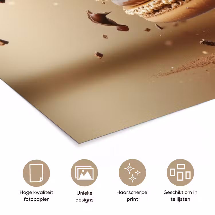 Poster - Chocolade - Macarons - Eten - Snoep — 5