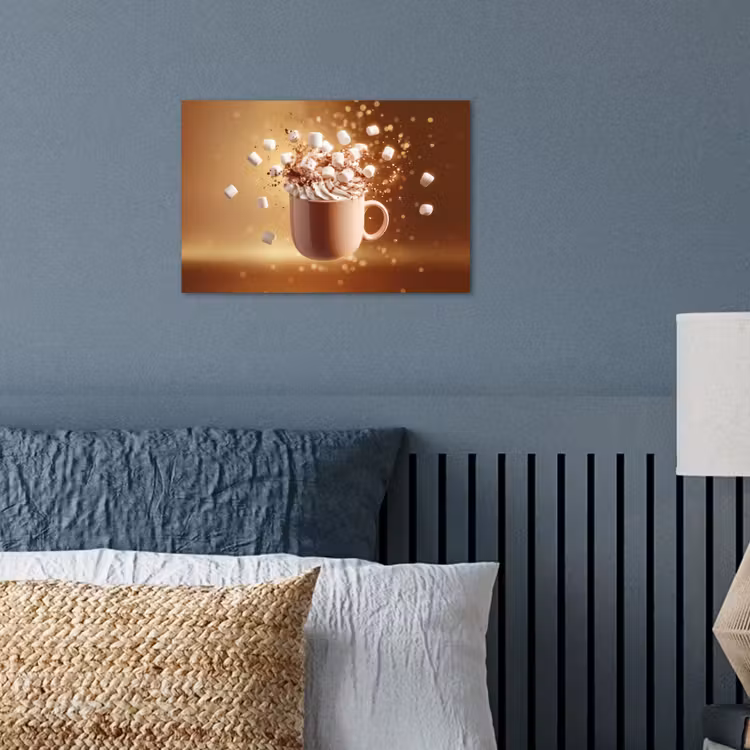 Poster - Chocomelk - Drinken - Warm - Bruin — 3