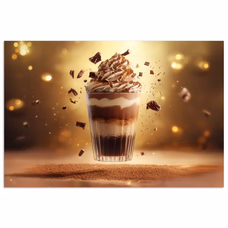 Poster - Dessert - Chocolade - Zoet - Eten — 1
