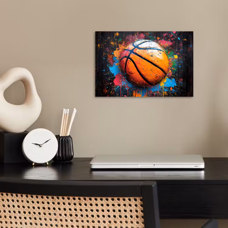 Poster - Graffiti - Basketbal - Verf - Sport — 2