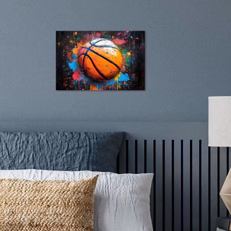 Poster - Graffiti - Basketbal - Verf - Sport — 3
