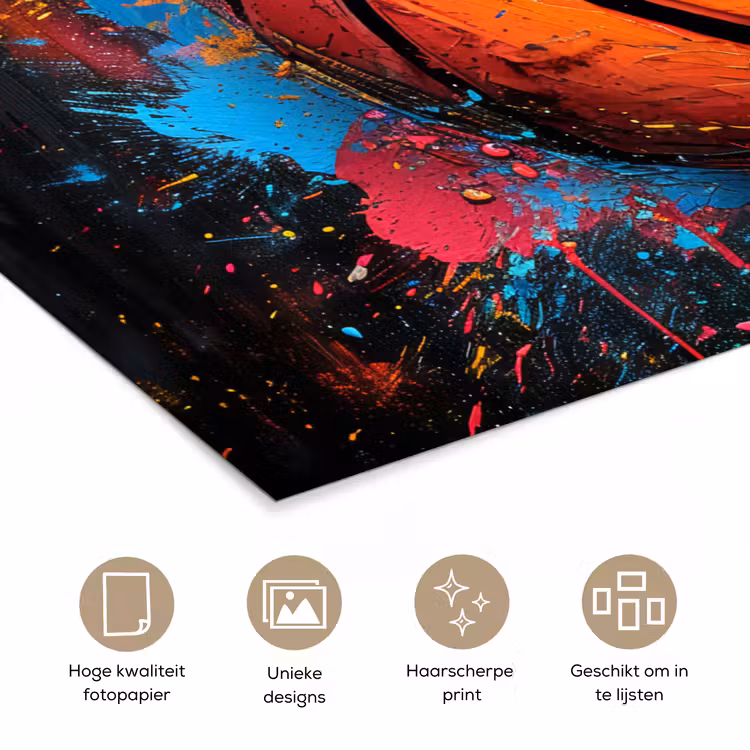 Poster - Graffiti - Basketbal - Verf - Sport — 5