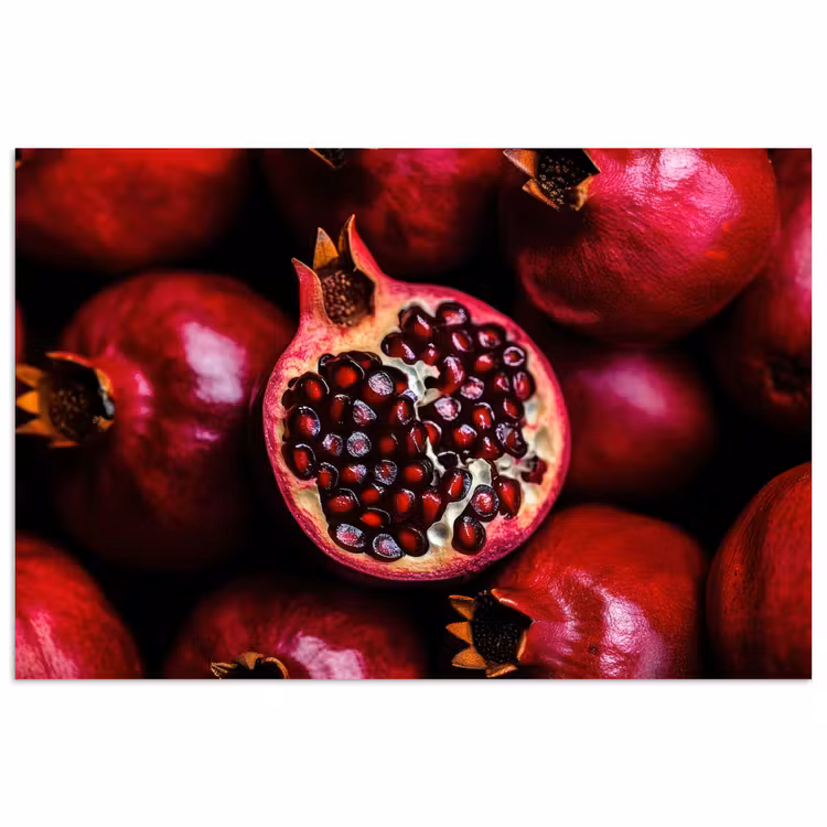 Poster - Granaatappel - Rood - Fruit — 1