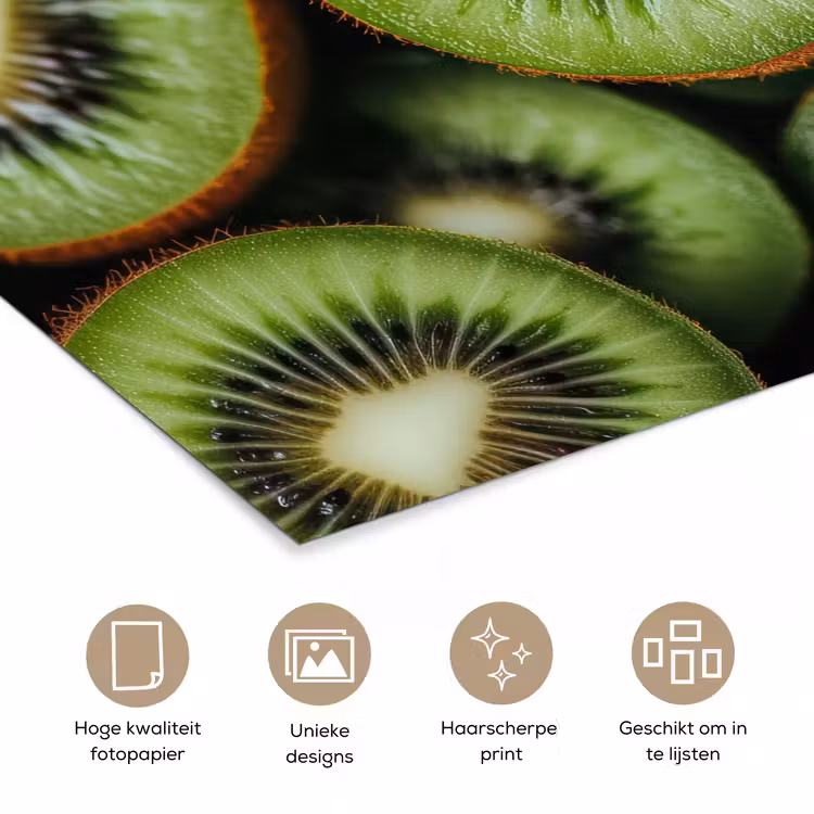 Poster - Kiwi - Fruit - Groen — 5