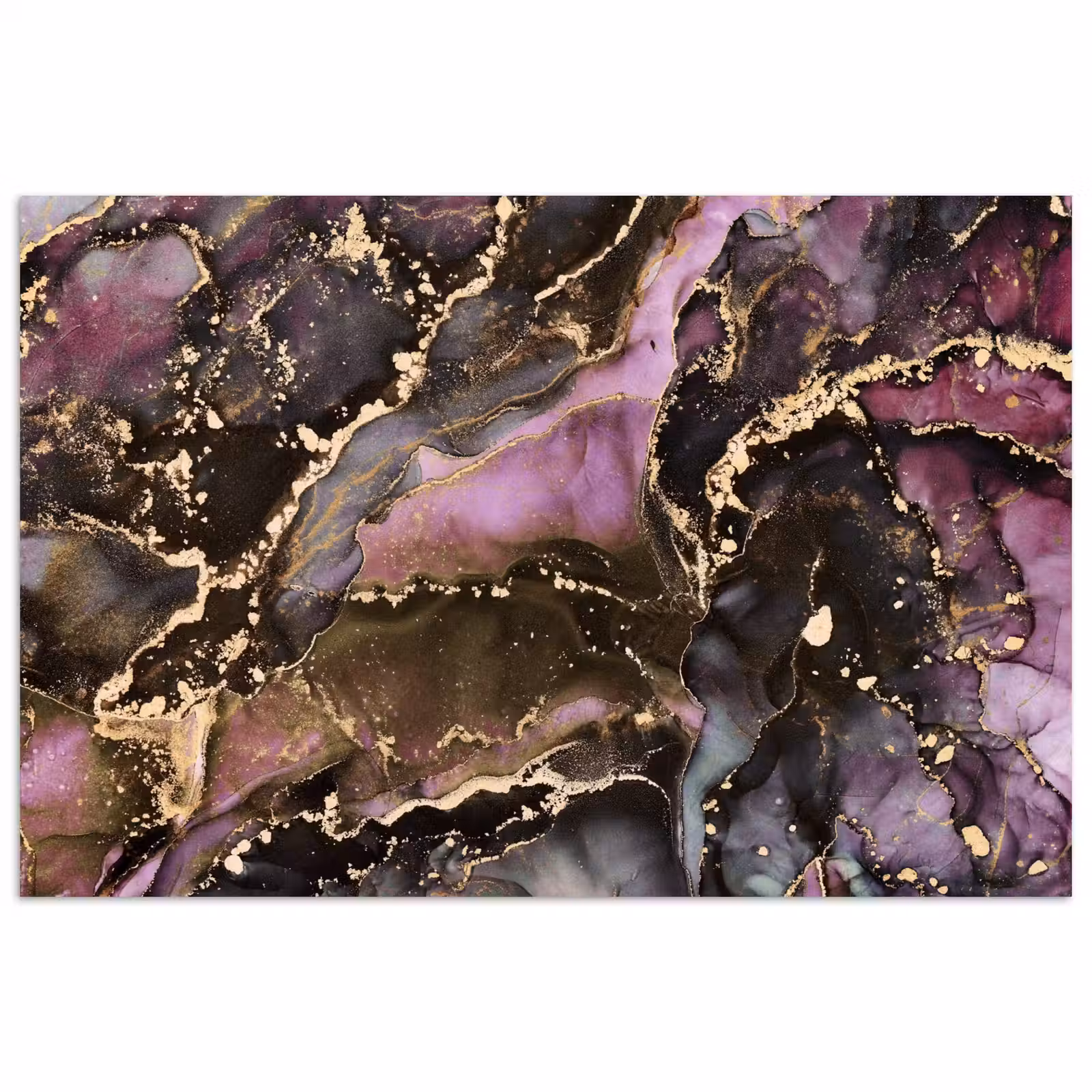 Poster - Marmer - Gold - Steen - Abstract — 1