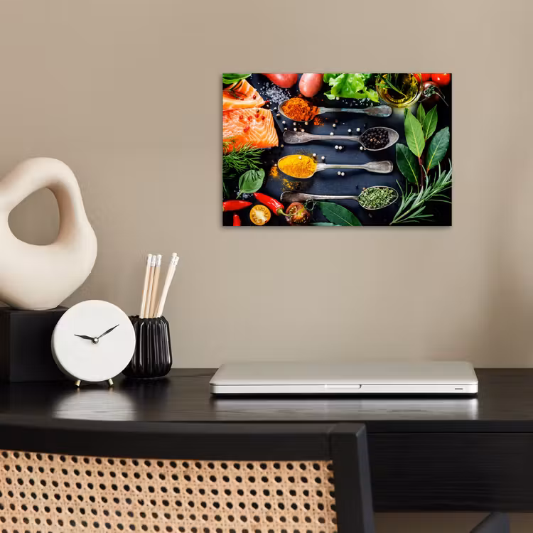 Poster - Kruiden - Lepels - Keuken - Specerijen — 2