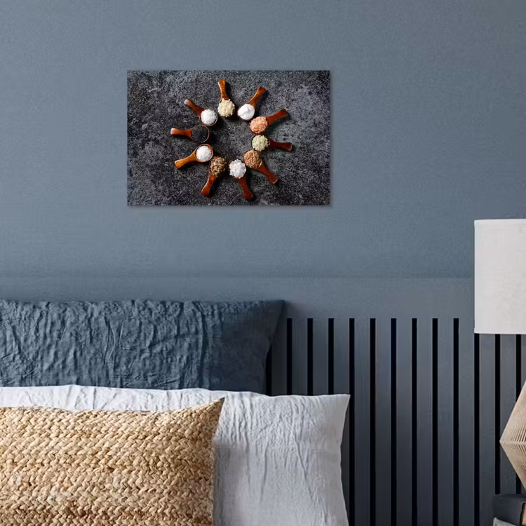 Poster - Lepel - Kruiden - Specerijen - Keuken - Industrieel — 3