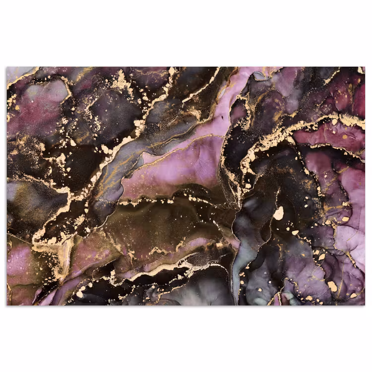 Poster - Marmer - Gold - Steen - Abstract — 1
